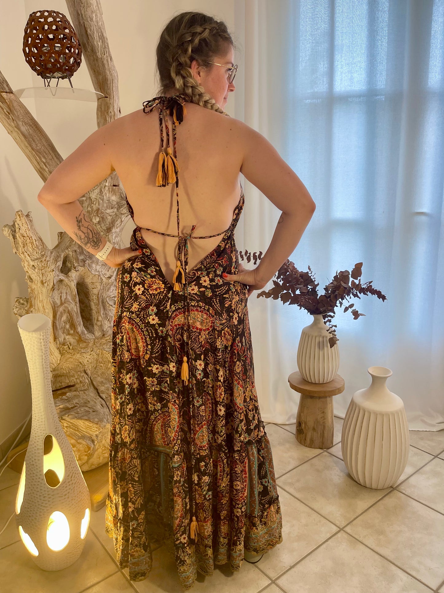 Robe de plage longue