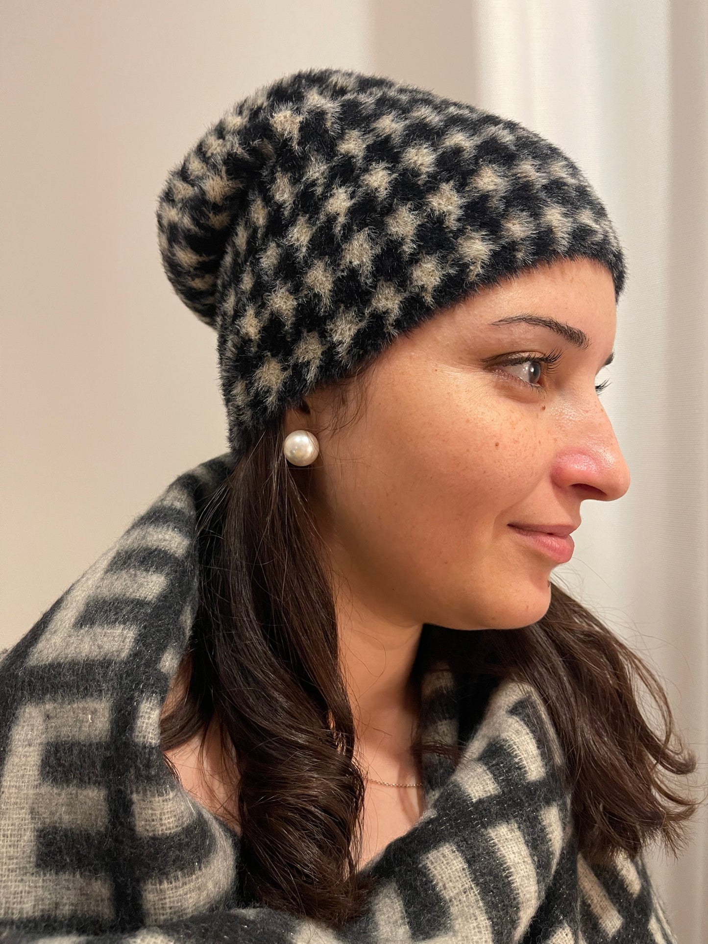 Bonnet Damier Manigance.fr