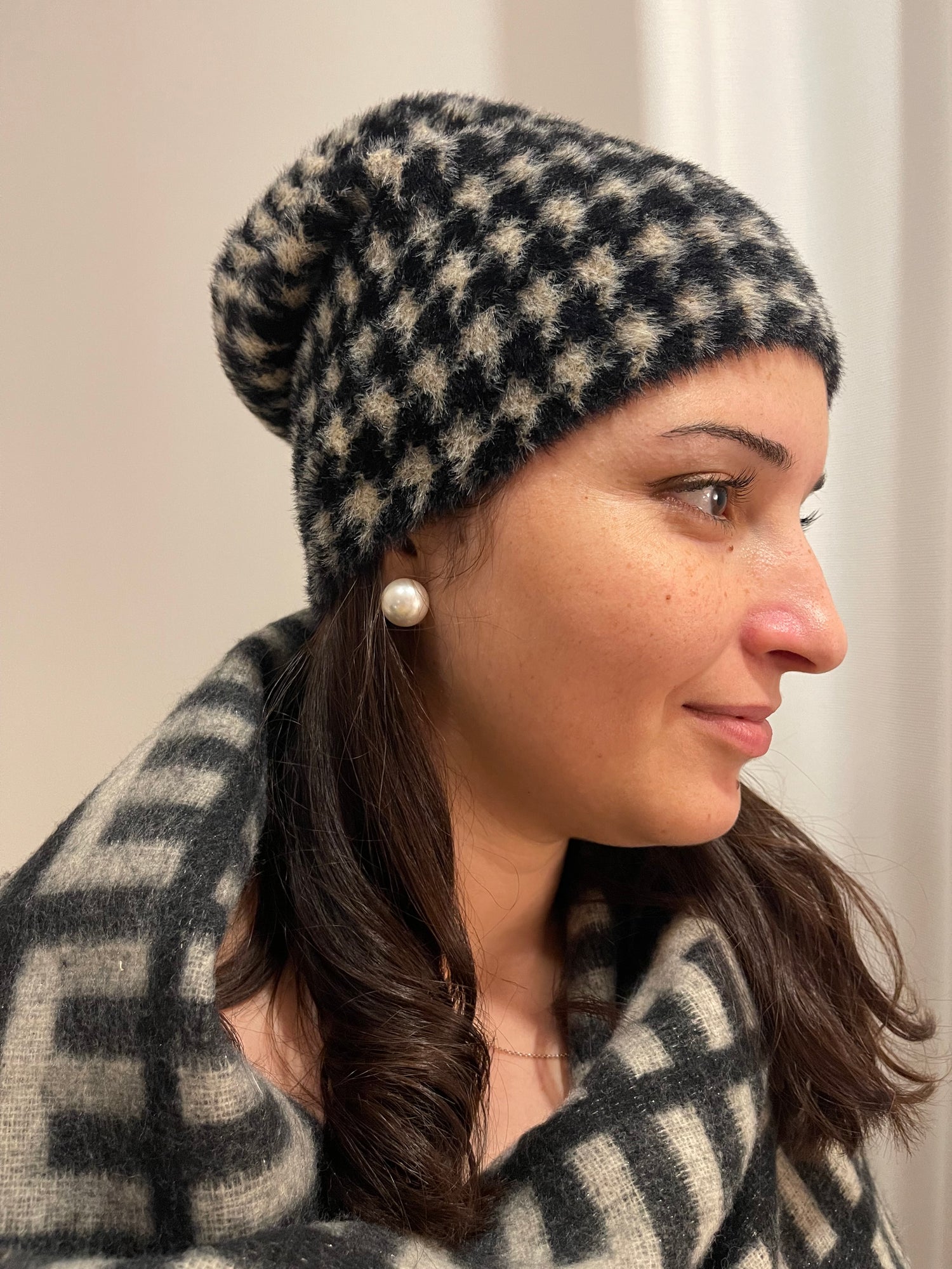 Bonnet Damier Manigance.fr