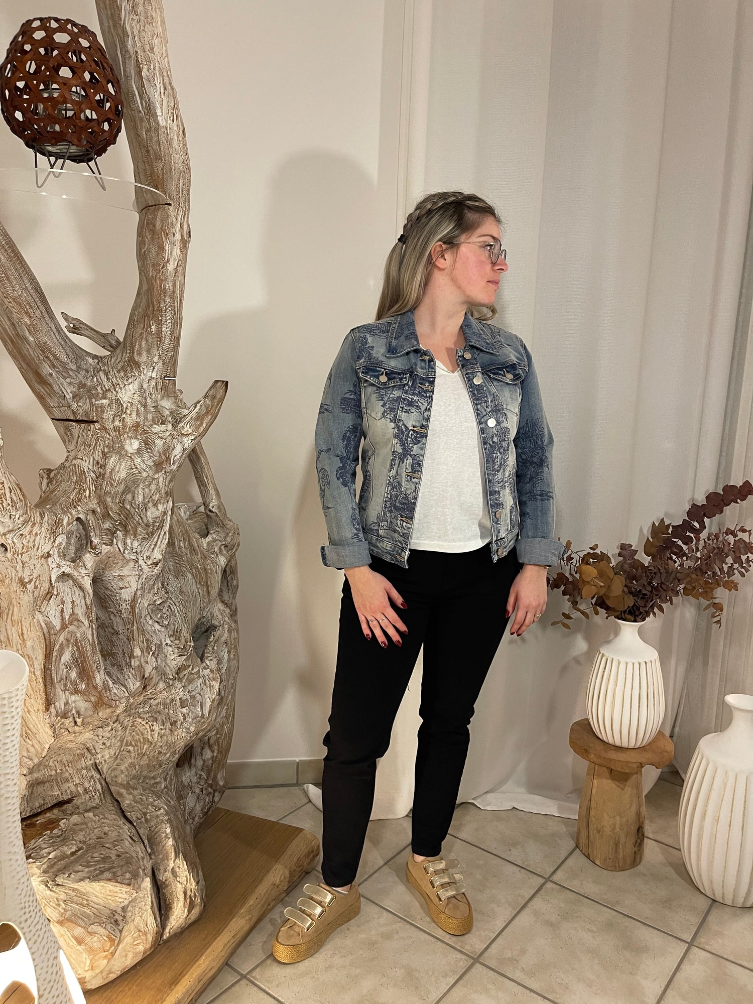 Veste Jean Bohème Manigance.fr