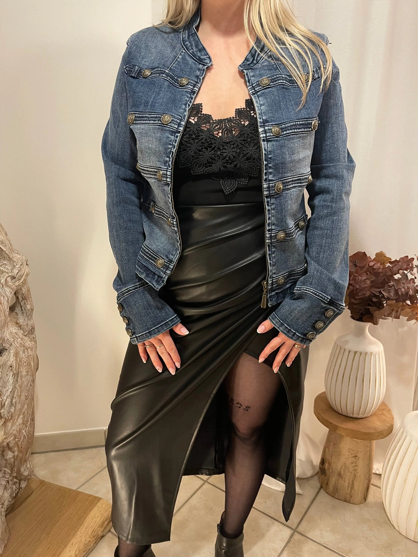 Veste en Jean Manigance.fr