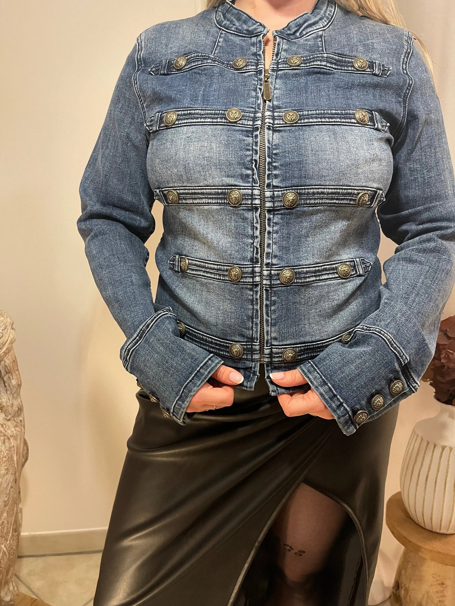 Veste en Jean Manigance.fr